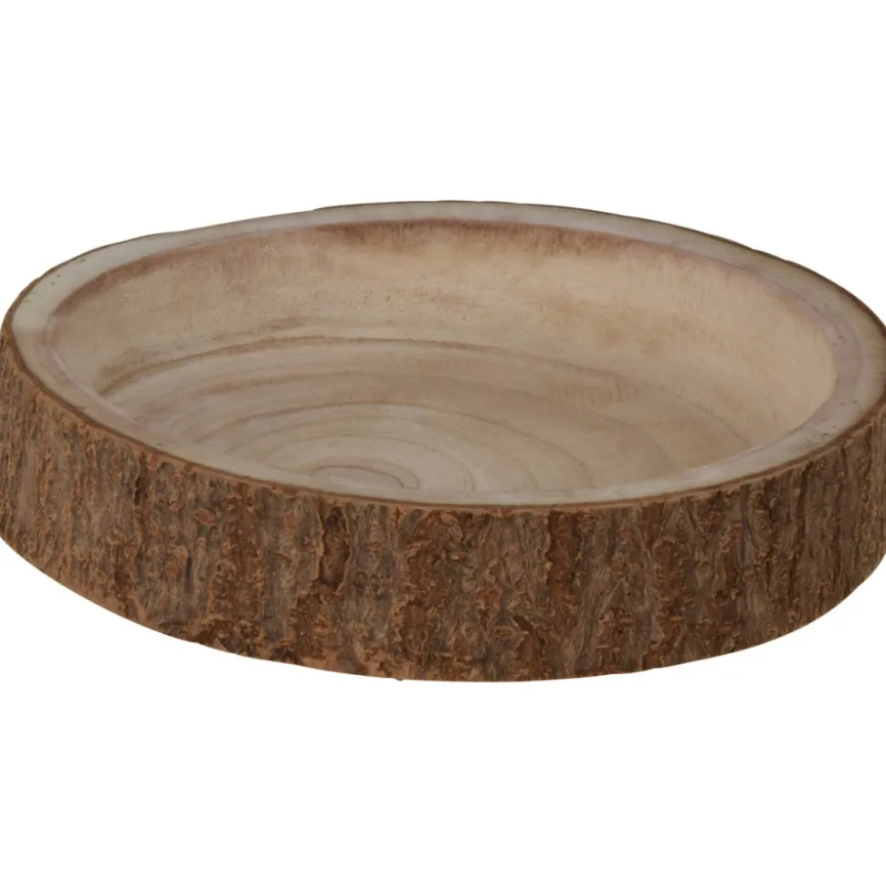 Miska z drewna paulownia 25 cm