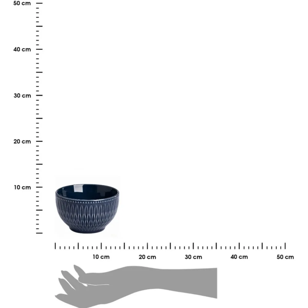 Miska ceramiczna granatowa 650 ml * VESSIA Sale