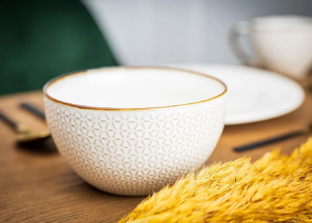Miska ceramiczna Queen 650 ml wzór 2 * Siaki Collection Sale