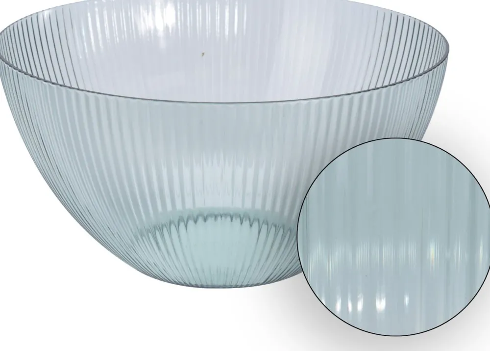 Miska duża na sałatkę Stripes 25,5 x h13 cm * Excellent Houseware Outlet