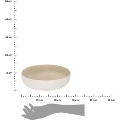 Miska na sałatkę Chiara 27 cm beżowa * Secret de Gourmet Best