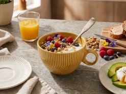 Miska śniadaniowa 460 ml Lya żółta * Secret de Gourmet Online
