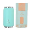 Miętowy kubek termiczny ze słomką 300 ml Bermuda Green * Estia Clearance