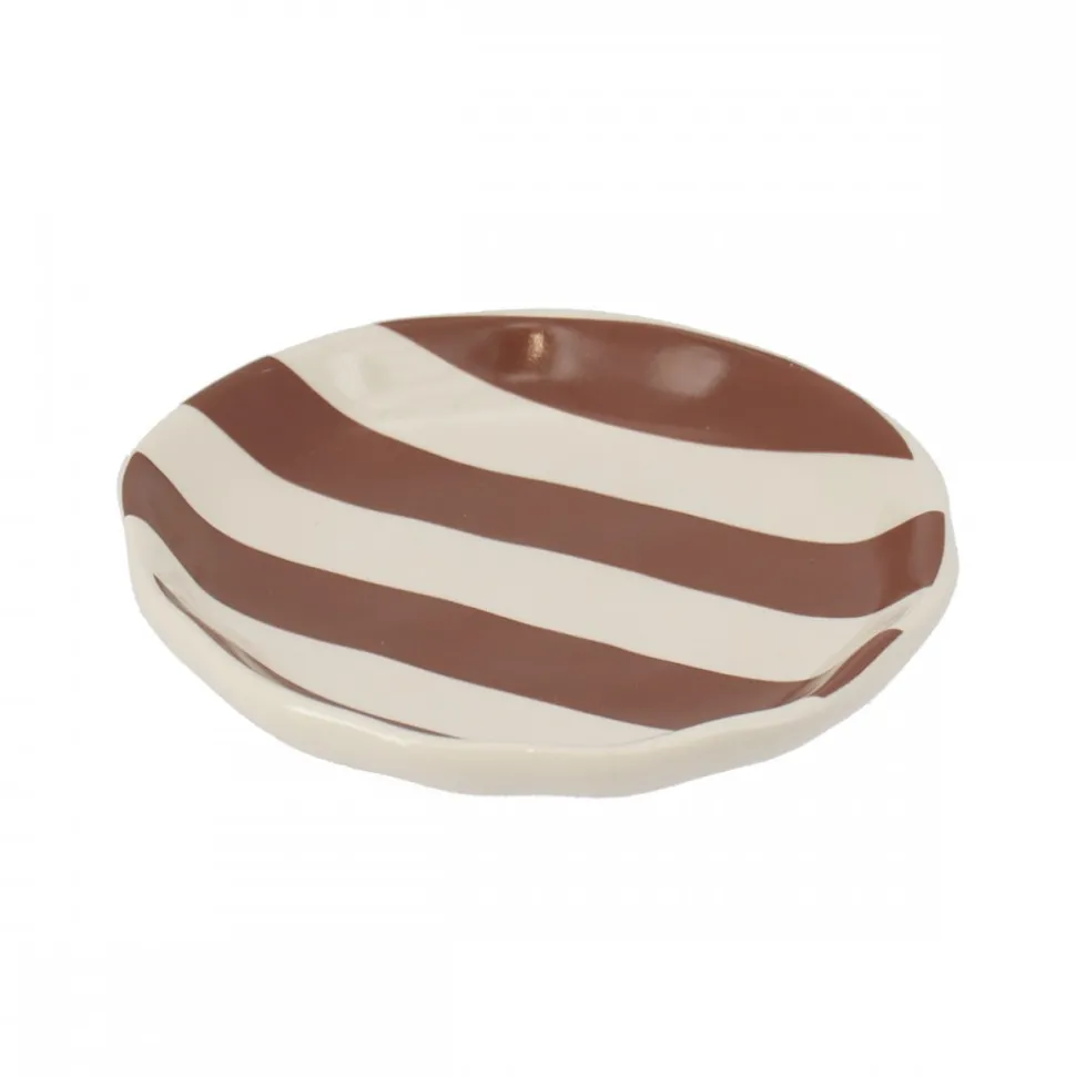 Mydelniczka Nola pasy mocha