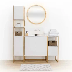Mydelniczka łazienkowa Natureo Biała * 5five Simply Smart New