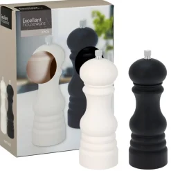 Młynek ręczny do pieprzu i soli komplet 2 szt. * Excellent Houseware Clearance