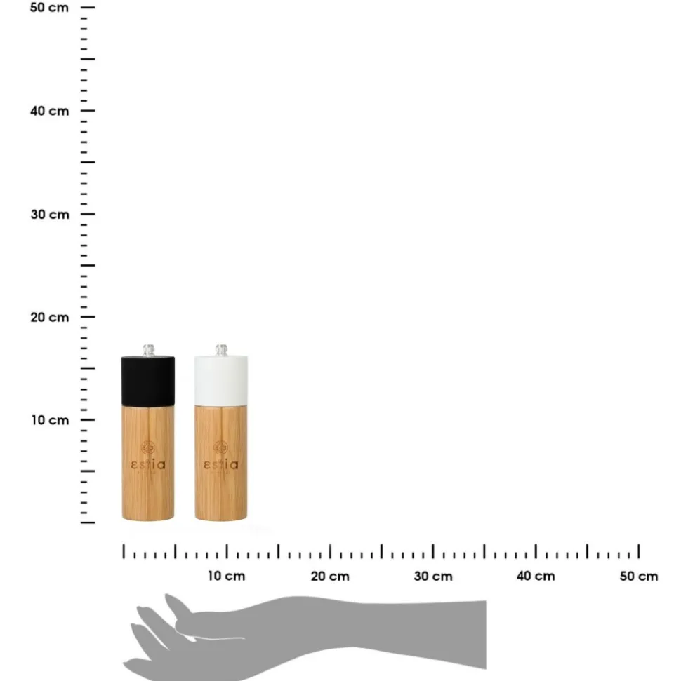 Młynki do soli i pieprzu Bamboo Essentials