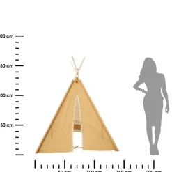 Namiot tipi dla dzieci Wapi żółty * Atmosphera