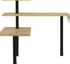 Narożna półka kuchenna 3 poziomy BLACK