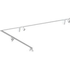 Narożna Lampa Sufitowa Spot MONO Biały 8xGU10 2x2m * Nowodvorski Online