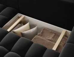 Narożnik z funkcją spania Bonett L Mat Velvet 99