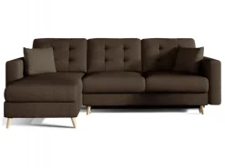 Narożnik z funkcją spania Asgard L Sawana 16 brąz * Eltap Outlet