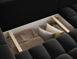 Narożnik z funkcją spania Bonett P Mat Velvet 99 * Eltap
