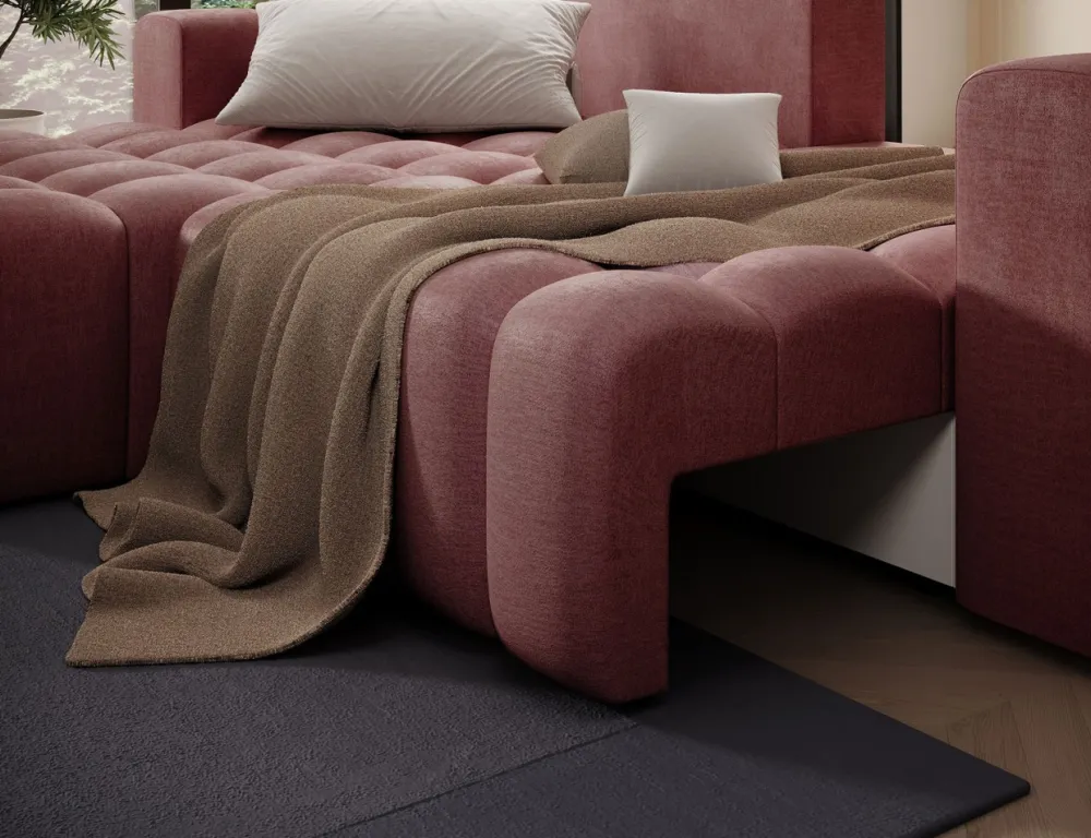 Narożnik z funkcją spania Bonett L Monolith 63 * Eltap Outlet
