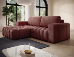 Narożnik z funkcją spania Bonett L Monolith 63 * Eltap Outlet