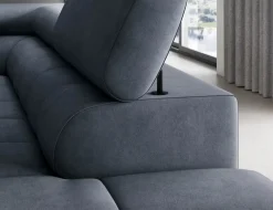 Narożnik z funkcją spania Ferucce P Aura 40 ciemnoniebieski * Eltap Sale