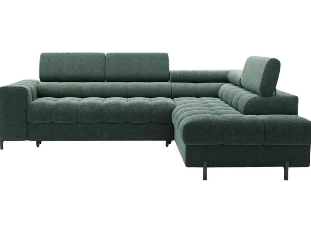 Narożnik z funkcją spania Ferucce P Amore 35 ciemnozielony * Eltap Outlet