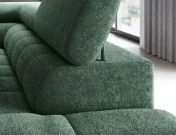 Narożnik z funkcją spania Ferucce P Amore 35 ciemnozielony * Eltap Outlet