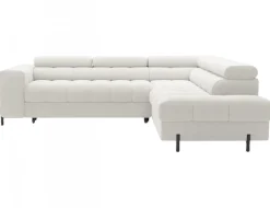 Narożnik z funkcją spania Ferucce P Amore 01 jasnobeżowy * Eltap Discount
