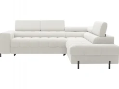 Narożnik z funkcją spania Ferucce P Amore 01 jasnobeżowy * Eltap Discount