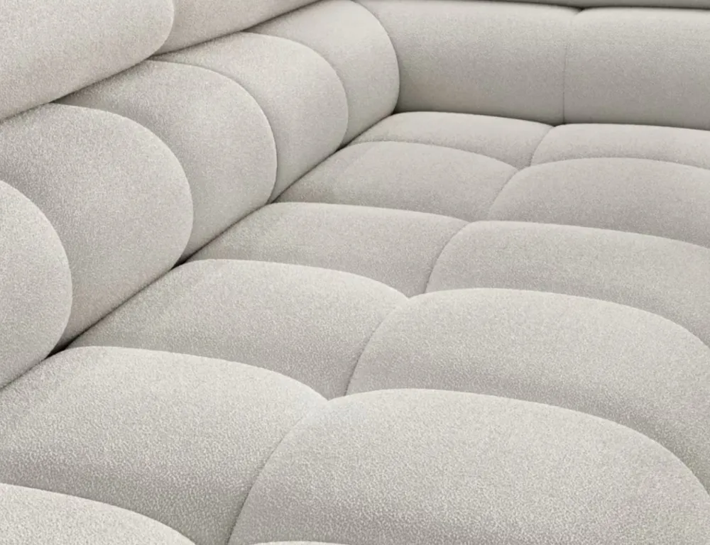 Narożnik z funkcją spania Ferucce P Amore 01 jasnobeżowy * Eltap Discount