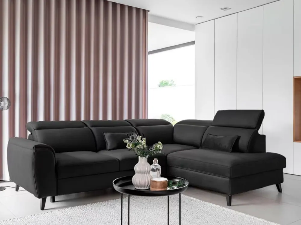 Narożnik z funkcją spania Noble P Nube 6 ciemny szary * Eltap Outlet