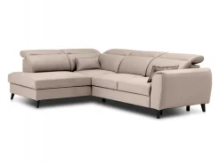 Narożnik z funkcją spania Noble L Sola 18 beżowy * Eltap Discount
