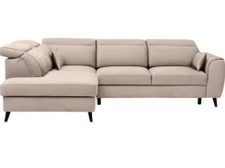 Narożnik z funkcją spania Noble L Sola 18 beżowy * Eltap Discount
