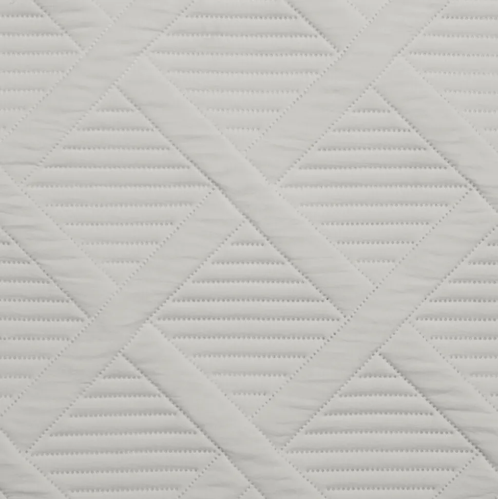 Narzuta ALARA/5 170x210 srebrna geometryczny wzór