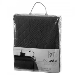 Narzuta BONI/5 170x210 czarna patchwork * EUROFIRANY B.B. Choczyńscy Sp.J. Clearance