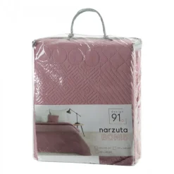Narzuta BONI/5 170x210 różowa patchwork * EUROFIRANY B.B. Choczyńscy Sp.J. Sale