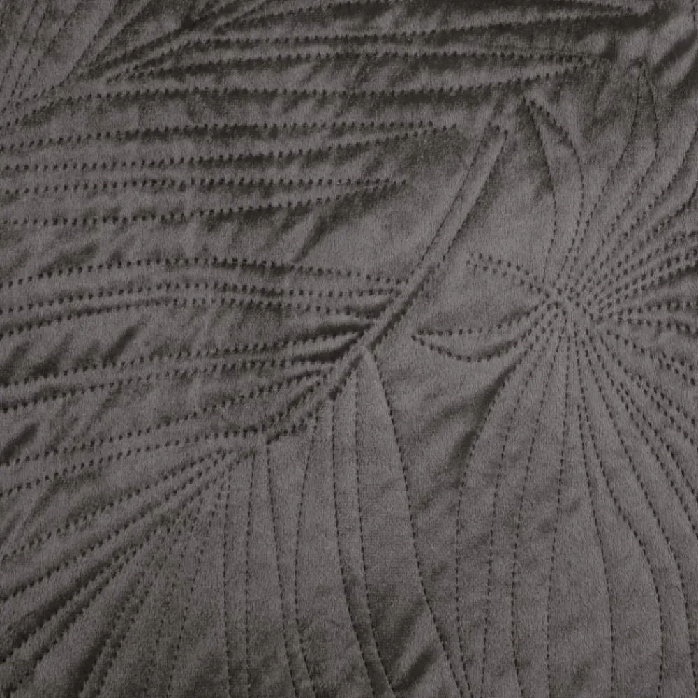 Narzuta LUIZ/4 170x210 grafitowa liście palmy * EUROFIRANY B.B. Choczyńscy Sp.J.