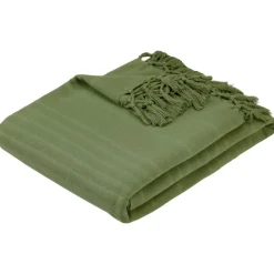 Narzuta na łóżko Anjali 230 x 250 cm khaki * Atmosphera Outlet