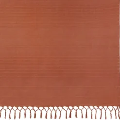 Narzuta na łóżko Anjali 230 x 250 cm pomarańczowy * Atmosphera Hot