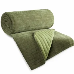 Narzuta szenilowa GLORI 170x210 cm oliwkowa * EUROFIRANY B.B. Choczyńscy Sp.J. Outlet