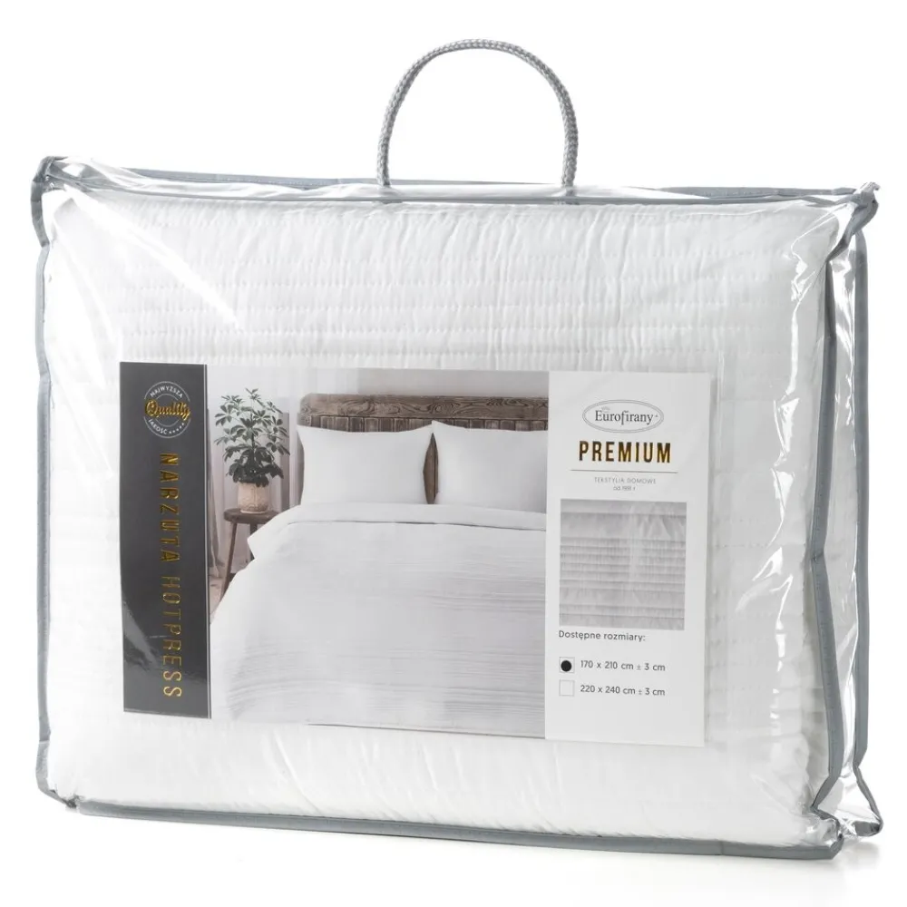 Narzuta TARA 170x210 cm biała * EUROFIRANY B.B. Choczyńscy Sp.J. Outlet