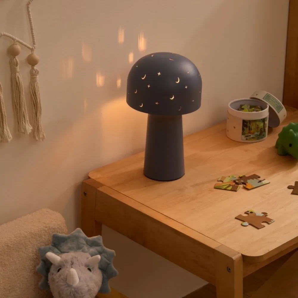Niebieska lampka nocna dla dzieci Starry 27 cm * Atmosphera Sale
