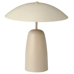 Nowoczesna lampa stołowa beżowa 39 cm * H&S Decoration Best