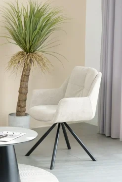4 nowoczesne krzesła HELIX beżowe * HowHomely Clearance