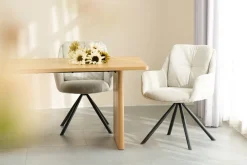4 nowoczesne krzesła HELIX beżowe * HowHomely Clearance