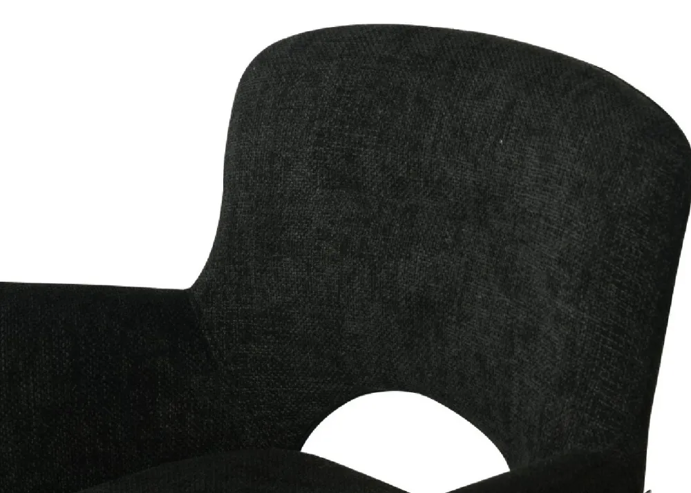4 nowoczesne krzesła THEO czarne * HowHomely Discount