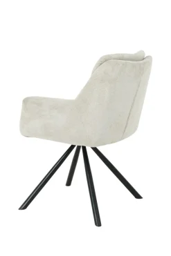Nowoczesne krzesło HELIX beżowe * HowHomely Discount