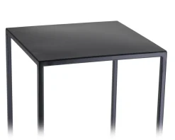 Nowoczesny kwietnik stojący 40 cm czarny LOFT