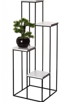 Nowoczesny kwietnik czarno biały 110 cm LOFT * HowHomely Hot