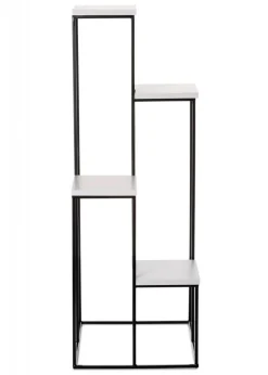 Nowoczesny kwietnik czarno biały 110 cm LOFT * HowHomely Hot