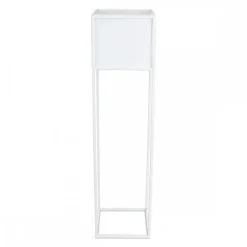 Nowoczesny kwietnik stojak biały 90 cm GLAM * HowHomely Outlet