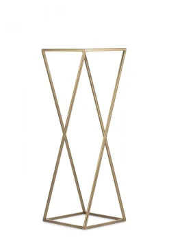Nowoczesny kwietnik stojący 70 cm ZŁOTY GLAM * HowHomely