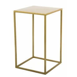 Nowoczesny kwietnik stojący 40 cm złoty * HowHomely Outlet