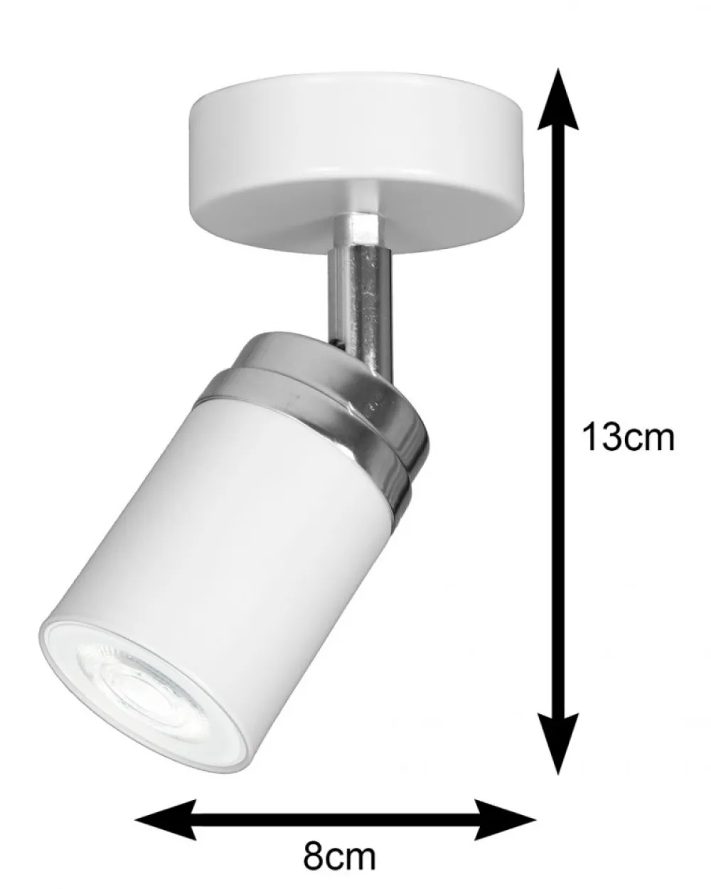 Nowoczesny plafon biały Reno lampa spot * Luminex Discount