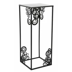 Nowoczesny stojący kwietnik 60 cm czarny LOFT * HowHomely Hot